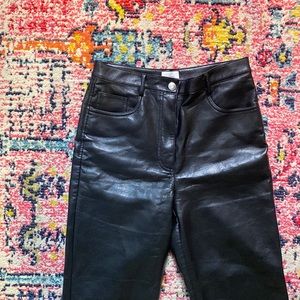 Wilfred Melina leather pants